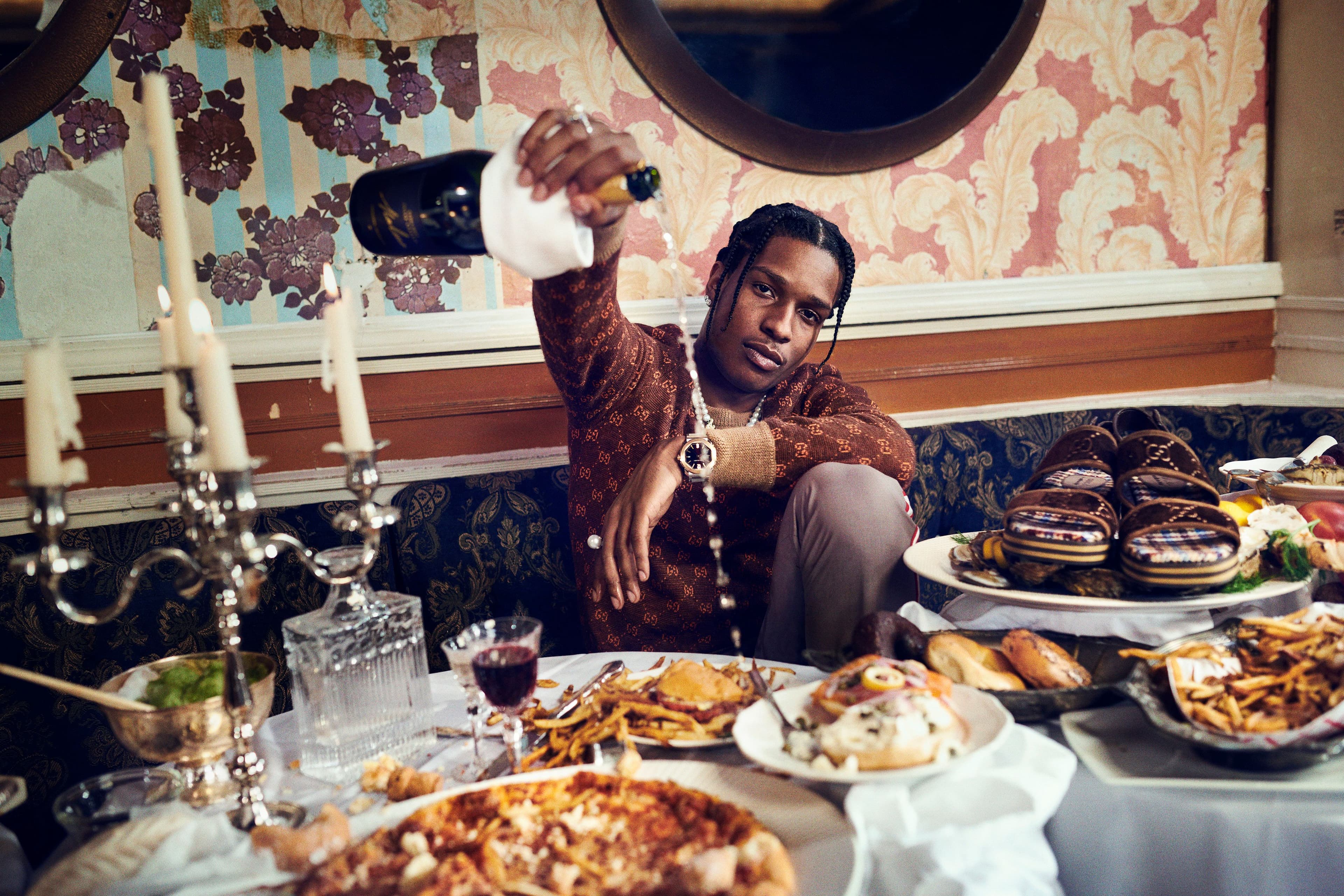A$AP Rocky Cover Shoot
